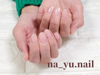 ナユネイル(na_yu.nail)/自爪風クリアネイル 51/51