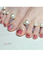 キュアネイル(Qa Nail)/フット☆マグネットネイル☆