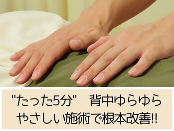 新潟ひなた接骨院/たった５分揺らすだけ！