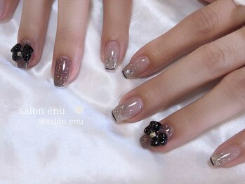 パラジェル フィルイン マグネット 韓国ネイル専門店 salon enu【名古屋駅前店】/韓国定額 [パラジェル/名古屋]