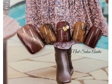 ネイルサロン アミティエ(Nail Salon Amitie)/ギャラクシー×べっ甲footネイル