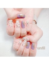 アンフィルルーム(unfil room)/ベーシックAマットネイル