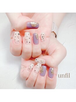 アンフィルルーム(unfil room)/ベーシックAマットネイル