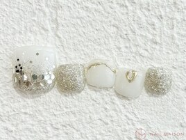 海シェルシンプルホワイト￥9000