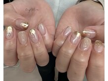 ネイルサロン ティフィン(tiffin)/～ゴールド大人ネイル～
