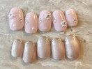 マグネット×パールネイル