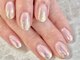 クレアネイル 大井町店(clea nail)の写真/クリア×キラキラホログラムでシンプルだけど華やかに☆【写真】オーロラフレーク￥2400