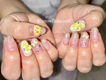 スノーフレーク(Snowflake)/季節定額に3Dパーツプラス♪