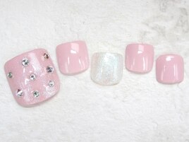 フット　輝きポイントネイル