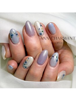 アンシャルマンネイルスタジオ(Ann charmant nail studio)/セレクトデザインコース¥6,800～