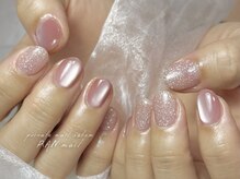 ランネイル 名古屋伏見(RANnail)/色違いのマグネットネイル