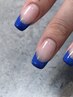 【オフ無料/フレンチ】王道美フォルム指先を細長く魅せる洗練デザイン ¥8800