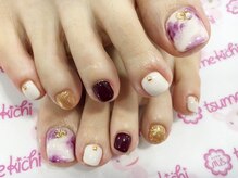 ネイルサロン 爪吉/上品、大人レディーのフット☆