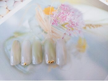 ネイルサロン&スクール ジーナ(GINA)/3月シンプルナチュラルカラー