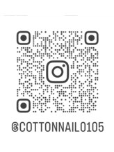 コットンネイル(cotton nail) Instagram QR
