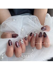 韓国発VALLANAILビジューネイル