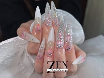 ゼン ネイル デザイン 池袋(ZEN NAIL DESIGN)/* 長 さだしやり放題×つけ放題