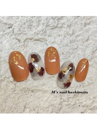 定額制ネイル*4月