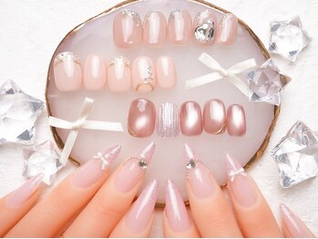 ナイスネイル エビスタ西宮店(NICE NAIL)の写真/【全メニューオフ込み★パラジェル取扱店】ニュアンスネイルやマグネットネイルがオフ込み¥4,990[西宮]