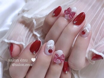 パラジェル フィルイン マグネット 韓国ネイル専門店 salon enu【名古屋駅前店】/韓国定額 [パラジェル/名古屋]