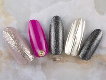 ネイルプラザ 河原町OPA店(NAIL PLAZA)/個性派☆ミラーネイル