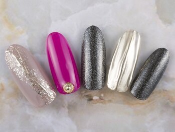 ネイルプラザ 河原町OPA店(NAIL PLAZA)/個性派☆ミラーネイル