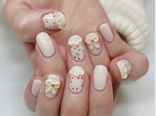 北堀江ネイルサロン エンジョイスターネイル(Enjoy Star Nail)/カジュアルネイル◎さくらんぼ