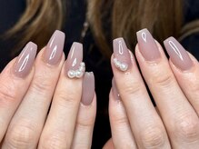 ウサギネイル 新大久保店(usagi nail)/ピンクネイル