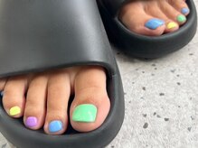 アンドネイル(+ and Nail)/フットワンカラー/ネオン/ジェル