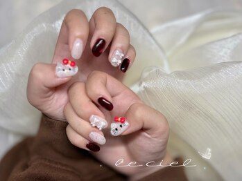 キティちゃんネイル♪