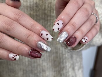 ステラ(stella)/バレンタインネイル