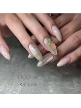 オコネイル ネイルサロンアンドスクール(OCO nail)/定額シンプルデザインネイル