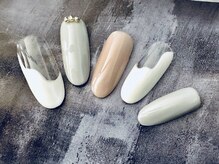 オズ ネイルアンドアイ(OZ NAIL&EYE)/変わりフレンチMIX 