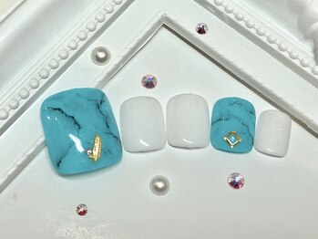 ネイルサロン ココアルファ 福山(KOKOα)/フットアート4本コース!