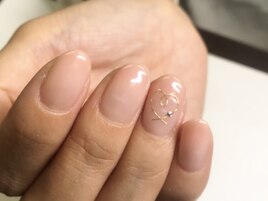 シンプルハートネイル【銀座】