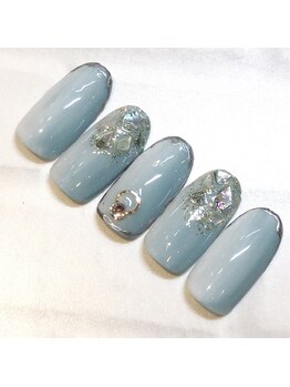 ライト ネイルズ ニシノミヤ(light nails NISHINOMIYA)/シェルネイル☆