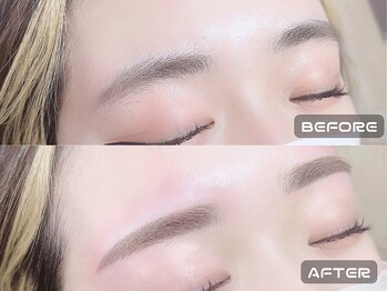 アイック 錦糸町駅前店(I’ck)/アイブロウWAXで並行アーチ眉