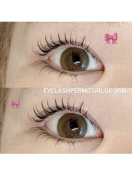 キーバイマグモモ(KYE by Mag momo)/まつげパーマ /カールデザイン