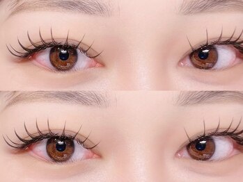 ディーエル ビューティー 二子玉川店(DL BEAUTY)/ フラットラッシュ×LEDエクステ