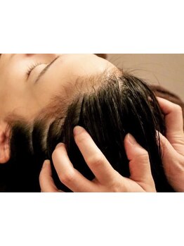 ヘッドスパで癒されたい