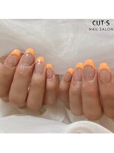 カッツ エステティックサロン 元町(CUT S)/フラッシュ×フレンチネイル