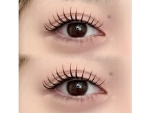 韓国アイドルのような【束感まつエク】派手すぎす華やかなお目元