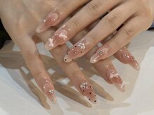アイネイルズ 梅田店(I nails)/チークガーリーネイル