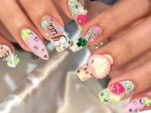 y2kパーツゴテゴテネイル！