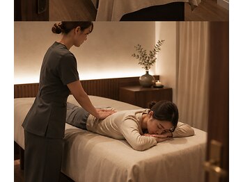 ELYSIA春日部店の写真/辛い首肩のこりや全身のだるさをスッキリ緩和★軽い身体で爽やかな明日を迎えるケア。