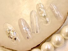 ドルチェネイル(Dolce.Nail)/透け感*にゅあんす×ミラー