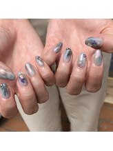 ネイルサロンノイ 経堂店(noi)/トレンド商材を使ったデザイン☆