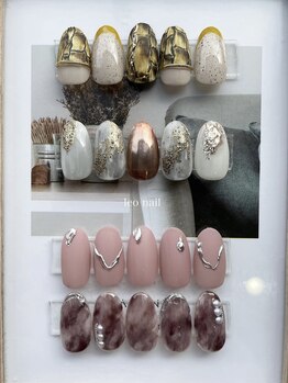 レオ ネイル 倉敷店(leo nail)/10月赤澤指名限定デザイン
