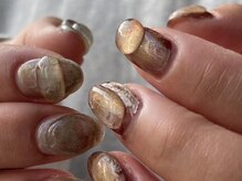 アイネイルズ 梅田店(I nails)/Narumi限定奥行き鉱物ネイル
