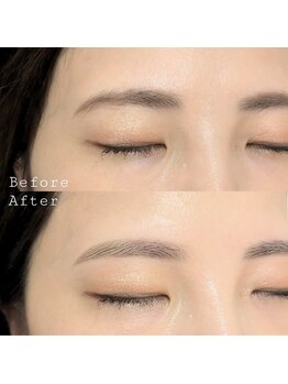 ルミナス(Luminous)/アイブロウBefore After